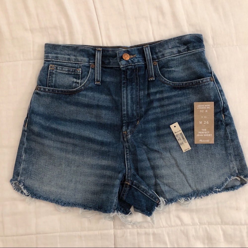 NWT Madewell Perfect Summer Jean Short